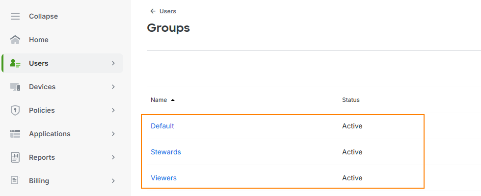 Group role mapping saved