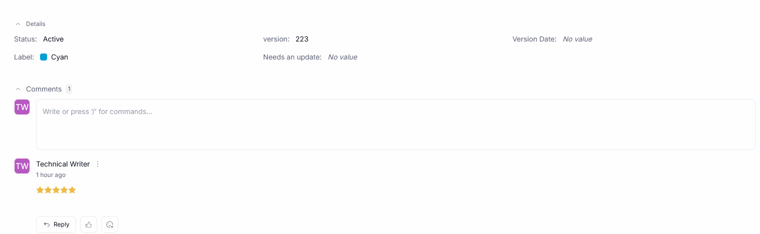 Custom fields | Dataedo documentation