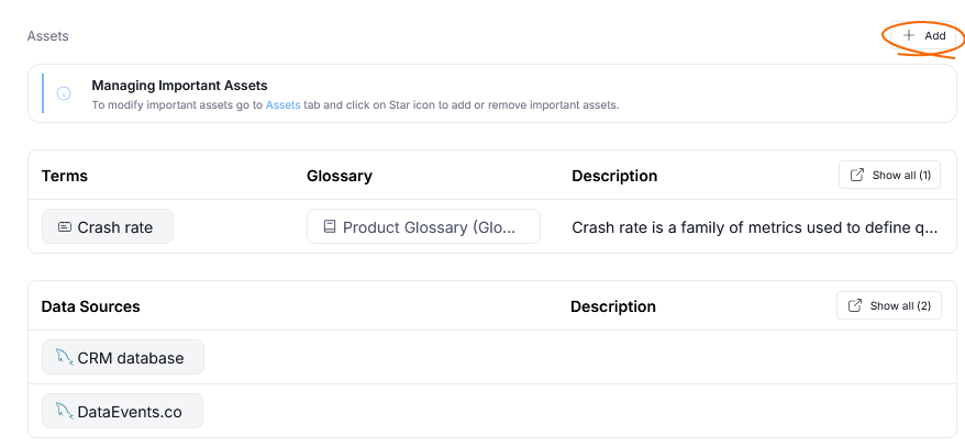 Assets In Overview image