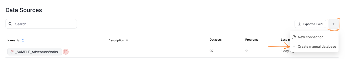 add source button