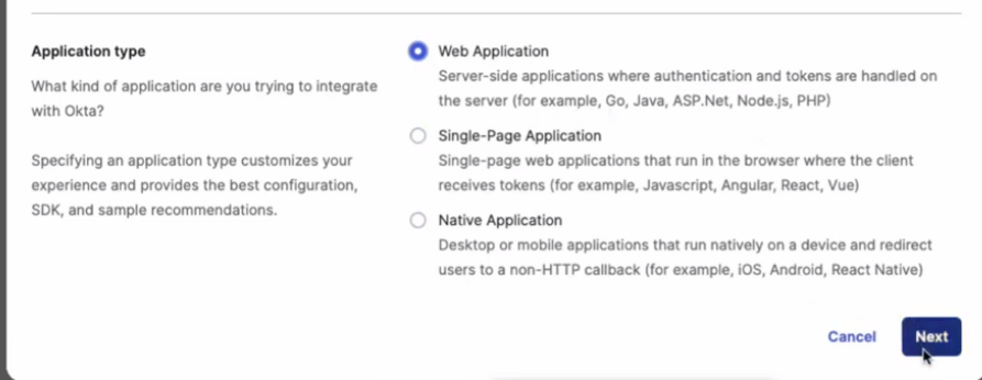 okta config