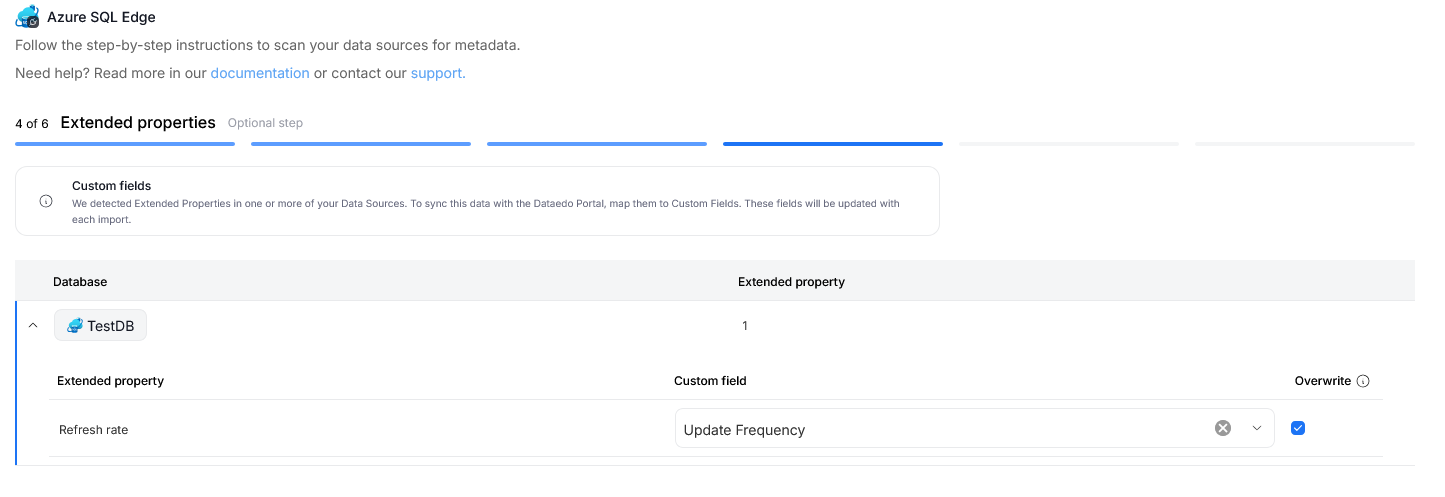Extended properties