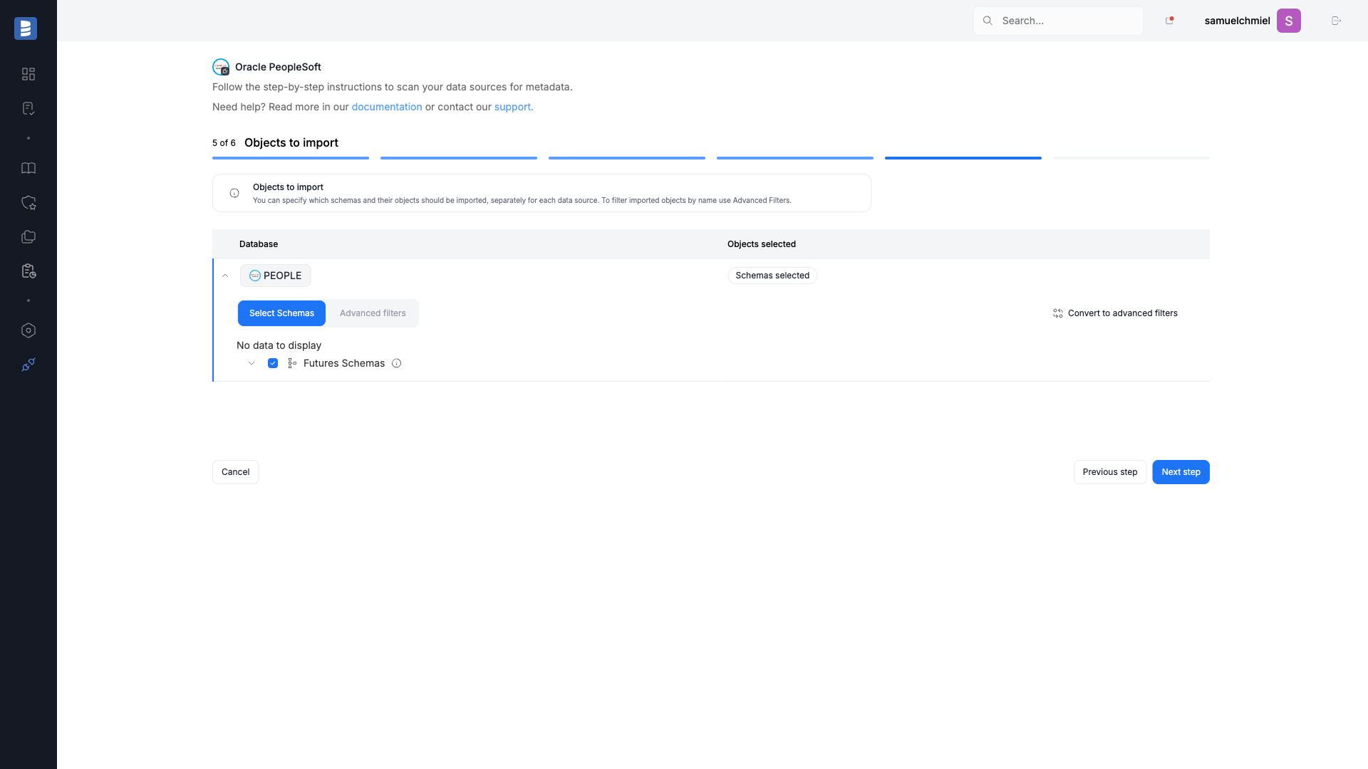 Objects to import