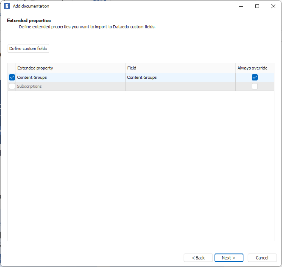 Provide Strategy One/MicroStrategy ONE extended properties