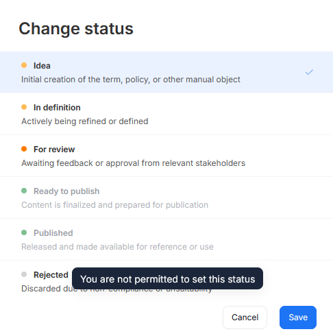 Workflows configuration | Dataedo documentation