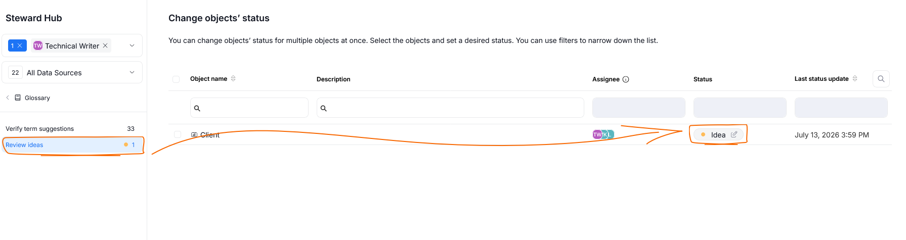 Workflows in Dataedo | Dataedo documentation