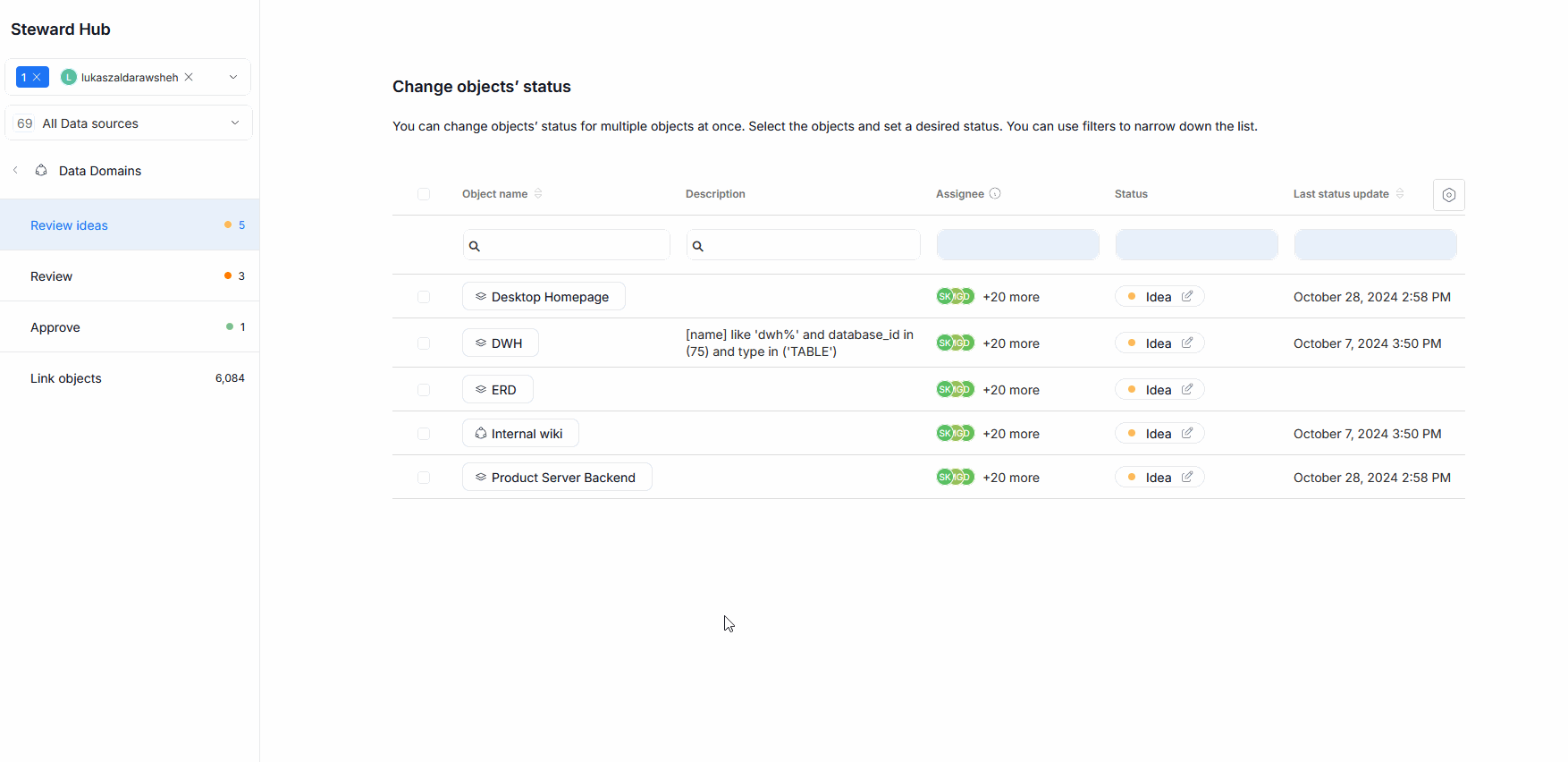 Steward Hub overview