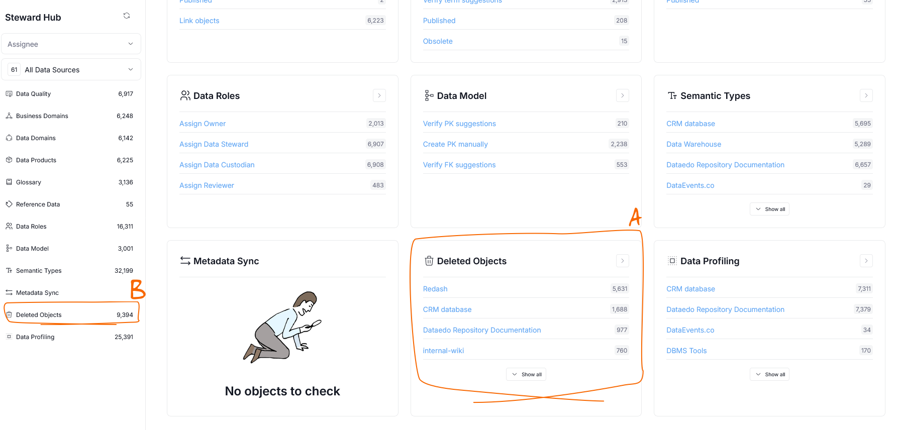 Deleted Objects module