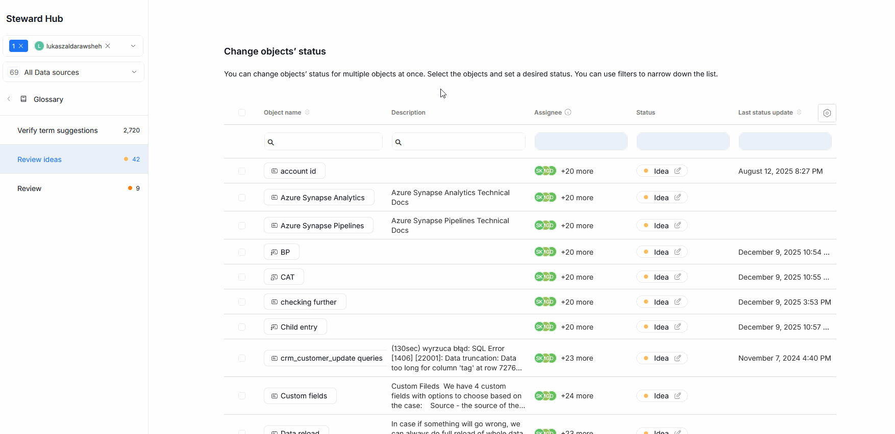 Steward Hub overview