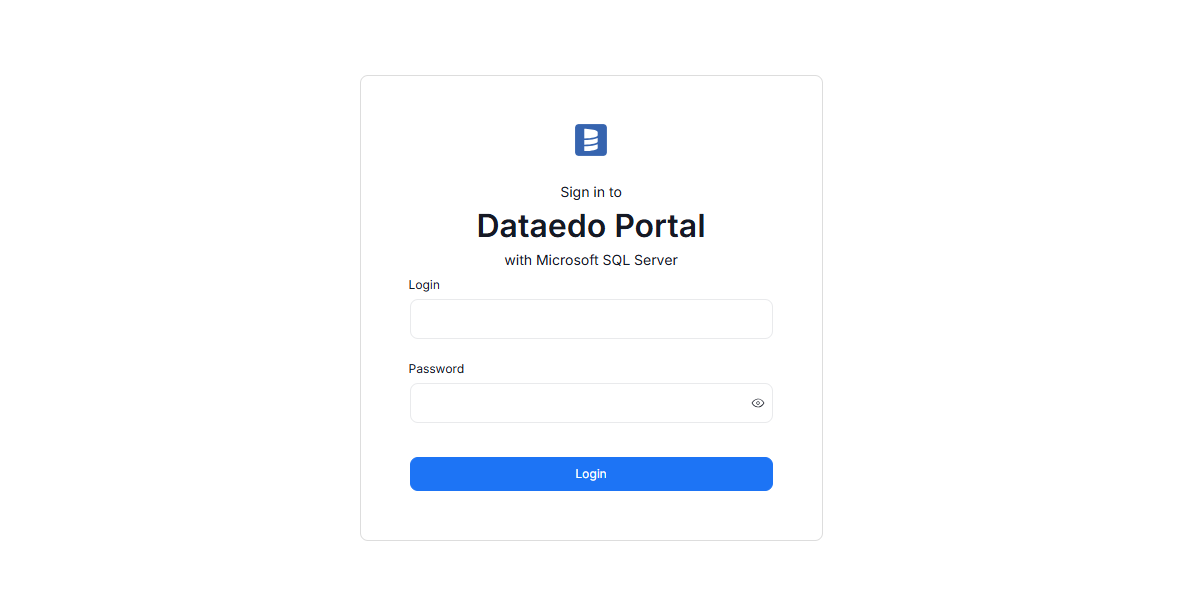 dataedo portal home