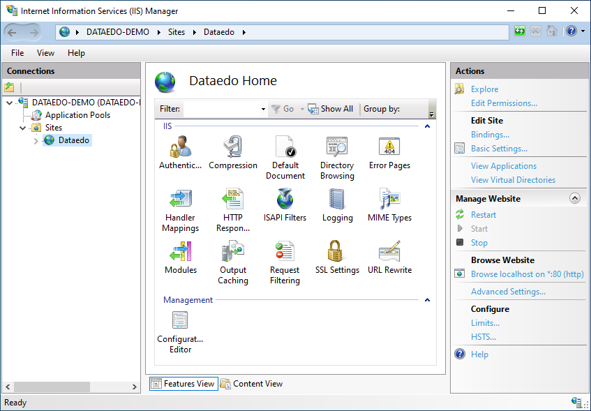 IIS Manager