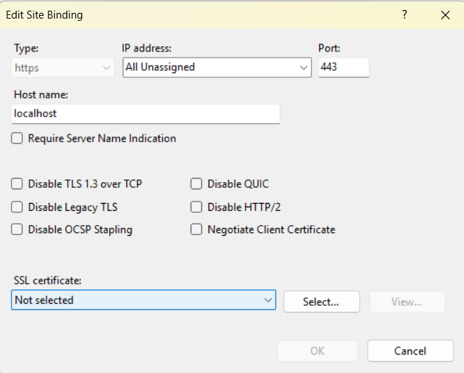 use an existing repository