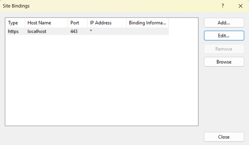 use an existing repository