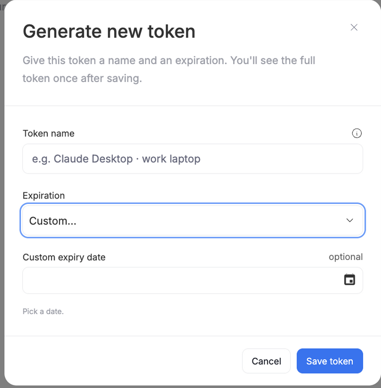 profile settings