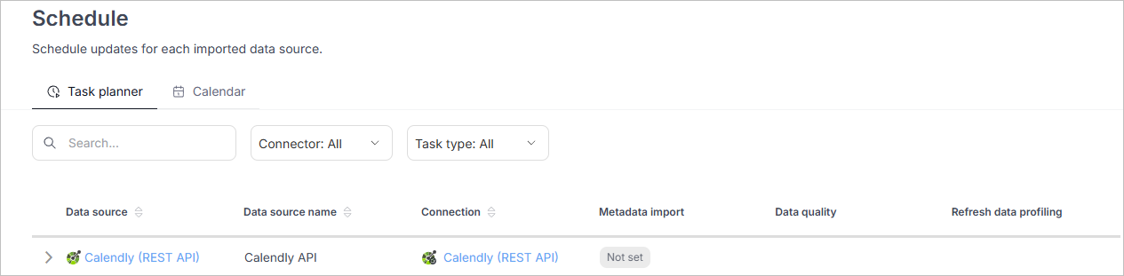 Scheduler in Portal