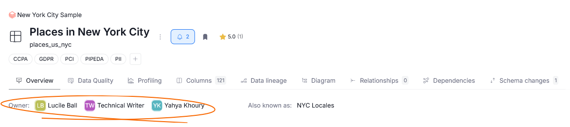 a Custom Field of the User Type with multiple users assigned