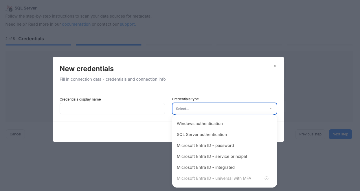 Credentials new