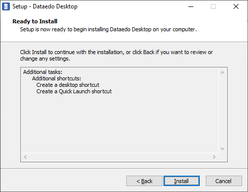 installing
